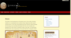 Desktop Screenshot of liturgica.com